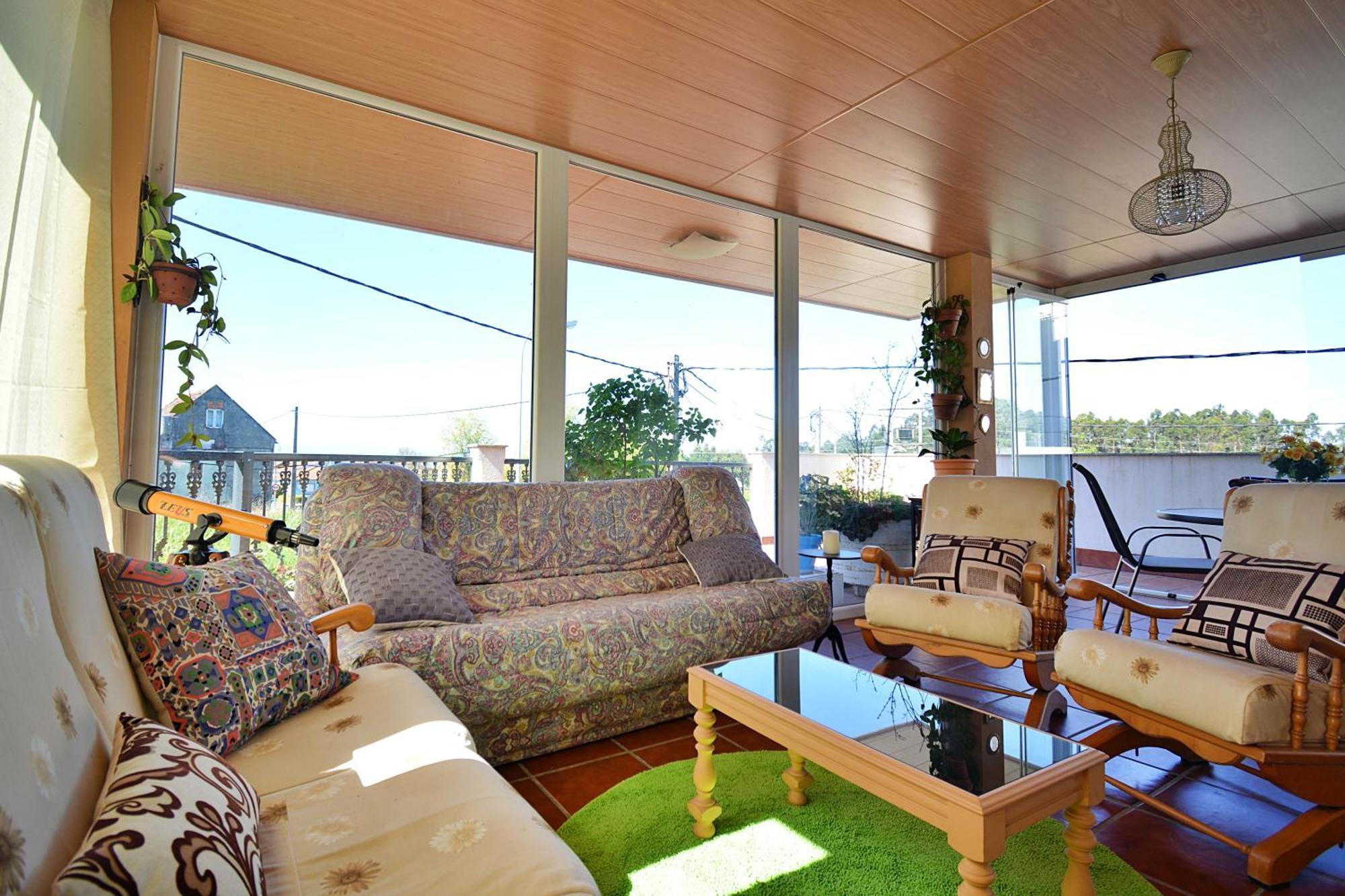 Apartamento Con Terraza En El Entorno De Sanxenxo Esterno foto