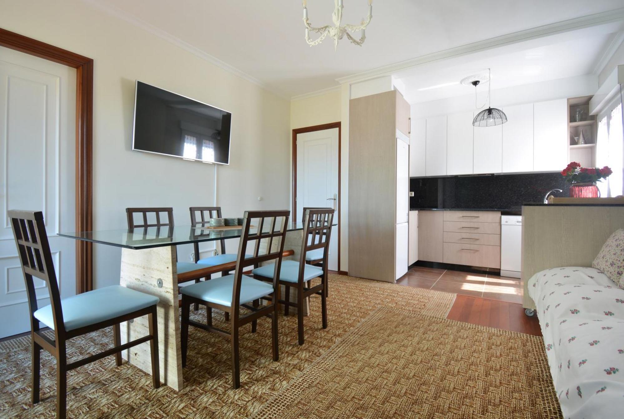 Apartamento Con Terraza En El Entorno De Sanxenxo Esterno foto